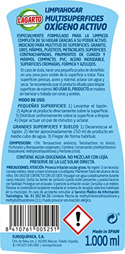 Lagarto Limpiahogar Oxigeno Activo Multisuperficies - 1000 ml