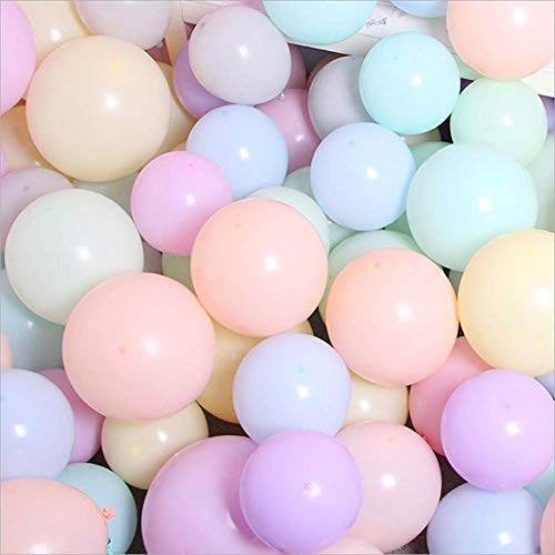 LAKIND Globos pastel de látex para bodas, fiestas de cumpleaños y decoración El paquete de 100