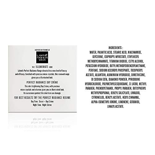Lakme Absolute Perfect Radiance Skin Lightening Fairness Day Creme, 50 g
