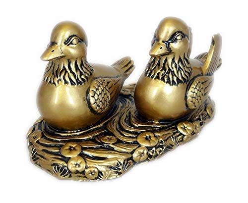 Lam Tat Arts Par Mandarina Duck (Imitación Bronce) Feng Shui Love Charm