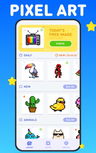 Lama - Color by Number & Pixel Art | Happy Color for Adult and Kids | Unicorn Color