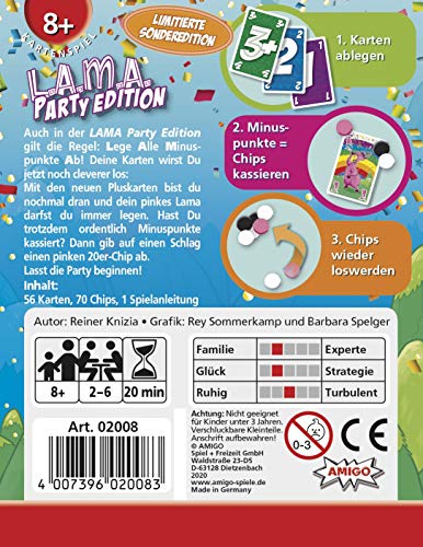 LAMA Party Edition: AMIGO - Kartenspiel