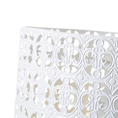 Lámpara de techo árabe blanca de metal para cocina Arabia - LOLAhome