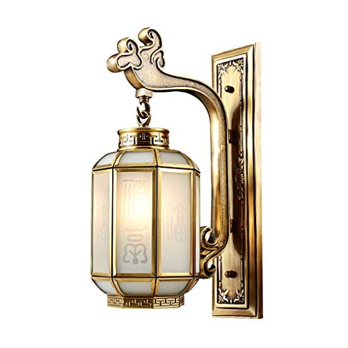 Lámparas de pared Lámpara de pared, lámpara de pared decorativo, persiana Porche luces de montaje en pared con vidrio transparente, la lámpara de pared con enchufe En Cableados, 10W 111-240v Apliques