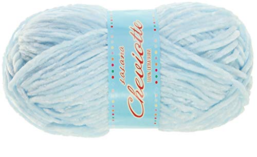 LANA Torrijo CHEVIOTTE 2623 Hilo de Chenilla Aterciopelada Premium para DIY Tejer y Ganchillo (12 unidades * 85g)