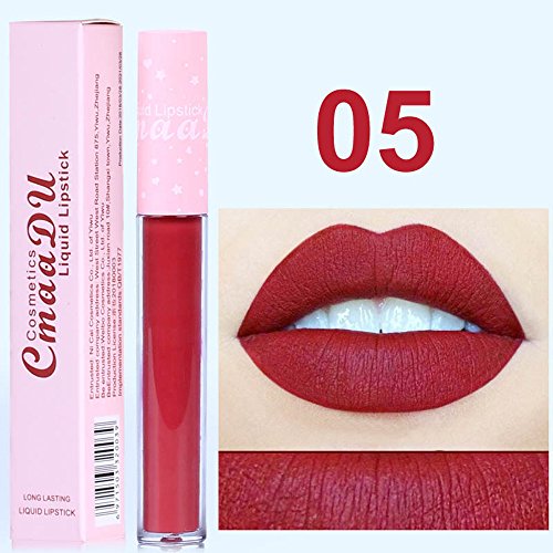 Lápiz labial Yesmile ❤️ impermeable mate brillo de labios pintalabios maquillaje líquido Pintalabios belleza brillo de labios, terciopelo mate impermeable lipstick lip gloss