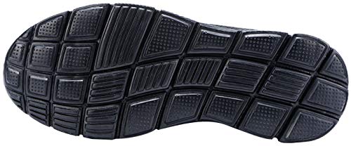 LARNMERN Zapatos Seguridad con Punta de Acero para Hombre Mujer Zapatillas Seguridad Ligeras (43 Negro)