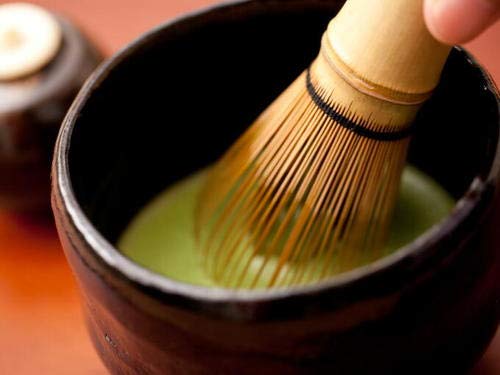 Látigo batidor de bambú para Matcha, Chasen Accesorios preparación Matcha Té, Látigo natural hecho a mano, 110 mm x 58 mm by CASCACAVELLE