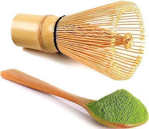 Látigo batidor de bambú para Matcha, Chasen Accesorios preparación Matcha Té, Látigo natural hecho a mano, 110 mm x 58 mm by CASCACAVELLE