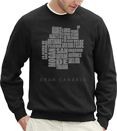 latostadora - Jersey Gran Canaria para Hombre y Mujer Gris L