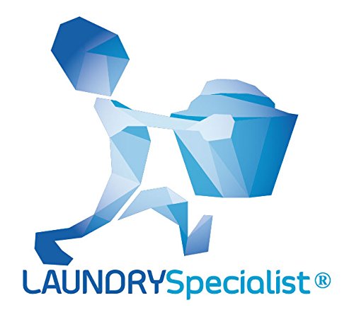 LaundrySpecialist® Rodillo QUITAPELUSAS con 4 RECARGAS para Eliminar fácilmente el Pelo y la Pelusa de Todo Tipo de Tejidos - 55 láminas Adhesivas en Forma de Espiral/Aprox. 8 Metros por Rollo