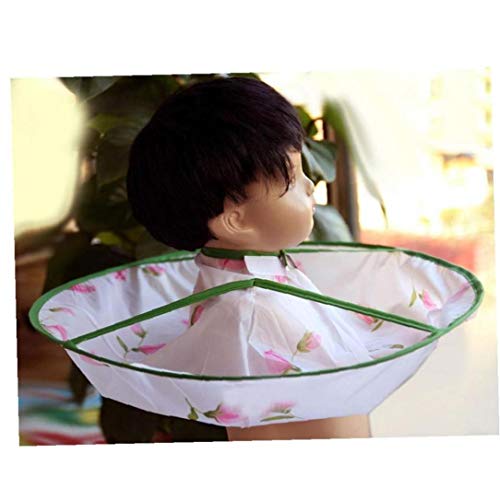 LAVALINK Barbero Robe Delantal Kid Boy Corte de Pelo de peluquería Mantón Robe Ropa Infantil Peluquería Capa Paraguas