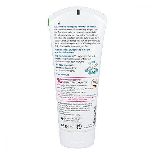 LAVERA Baby & Niños Sensitive Waschlotion&Champú 200 ml