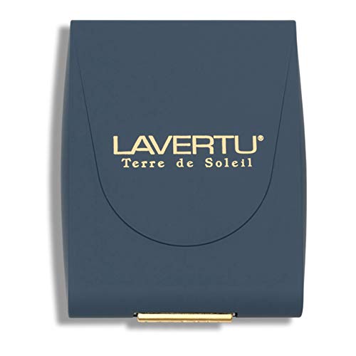 Lavertu Terre de Soleil, bronceador al horno, polvo facial ligero, aspecto natural, brillo radiante saludable, acabado mate, ingredientes de maquillaje mineral, hidratante | 12g. No.03