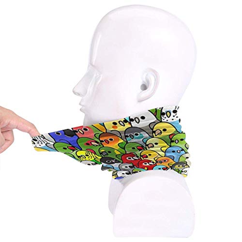 Lawenp Lavable Headwear Neck Warm, UPF 50+ Magic Scarf Tube for Motorcycle Ski Black