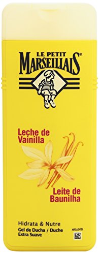 Le Petit Marseillais Gel de Leche Corporal de Vainilla para la Ducha, Producto con pH Neutro para la Piel – 400 ml