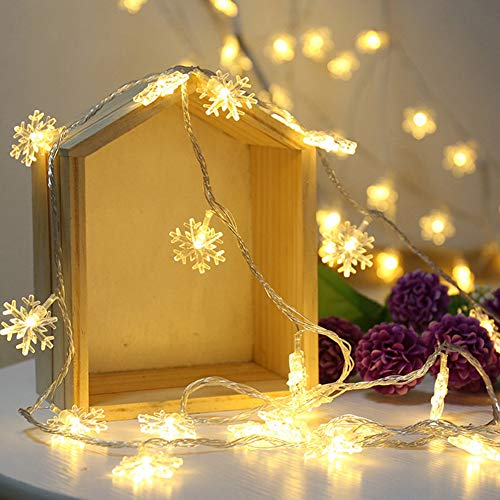 LED Photo Clip cuerda luces - 80 Navidad LED Photo clips de fotos 32.8ft batería Powered LED luces para decoración Foto colgante, notas,Navidad Jardín Patio Dormitorio Decoración (blanco cálido)