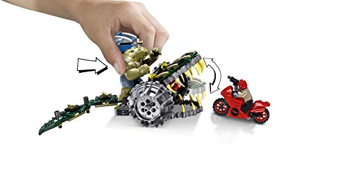 LEGO DC Super Heroes - Golpe en Las Alcantarillas de Killer Croc, Juguete de Construcción para Recrear las Aventuras de Batman (76055)