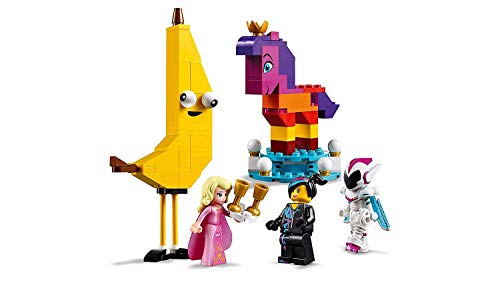 LEGO La LEGO Película 2 - Se presenta la Reina Soyloque Quiera con un juguete creativo de construcción con las aventuras de Watevra Wa'Nabi (70824)