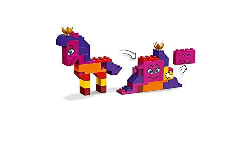 LEGO La LEGO Película 2 - Se presenta la Reina Soyloque Quiera con un juguete creativo de construcción con las aventuras de Watevra Wa'Nabi (70824)