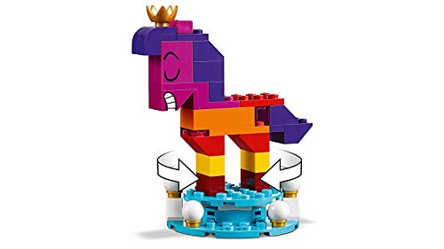 LEGO La LEGO Película 2 - Se presenta la Reina Soyloque Quiera con un juguete creativo de construcción con las aventuras de Watevra Wa'Nabi (70824)