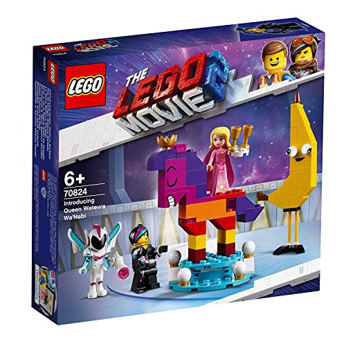 LEGO La LEGO Película 2 - Se presenta la Reina Soyloque Quiera con un juguete creativo de construcción con las aventuras de Watevra Wa'Nabi (70824)