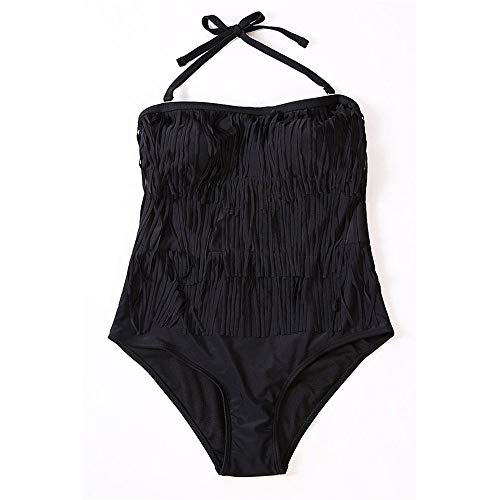 LERDBT Trajes de baño Halter Sling de Mujer Body Sculpting Manicure Traje de baño Traje de baño Falda siamesa Traje de baño Traje de baño para Viajar (Color : Blue, Size : S)