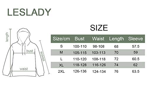 Leslady Sudadera Mujer Rayas Sudadera con Capucha para Mujer Ligera y cálida Manga Larga Hoodie de Dibujo de Bloque de Color a Rayas Top