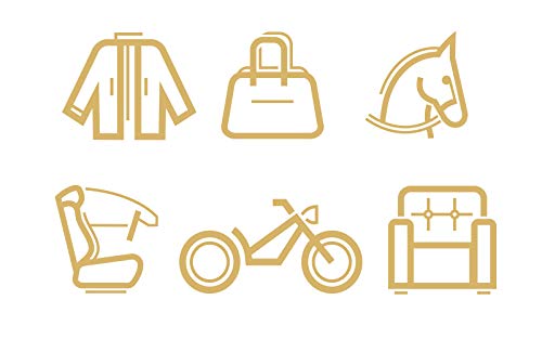 Lettro Loción acondicionadora de Cuero de Primera Calidad para Muebles, sofás, monturas, Bolsos, Chaquetas y Zapatos, Loción de Cuidado