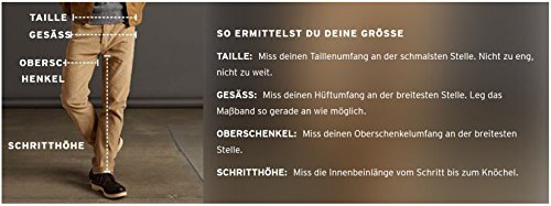 Levi's 501 Original Fit Jeans Vaqueros, Marlon, 38W / 32L para Hombre