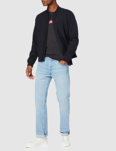 Levi's Graphic tee Camiseta, Negro (Boxtab SS T2 Mineral Black 0002), Small para Hombre