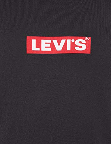 Levi's Graphic tee Camiseta, Negro (Boxtab SS T2 Mineral Black 0002), Small para Hombre