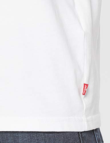 Levi's Graphic Top Camiseta Deportiva de Tirantes, Blanco (Hm Tank Ssnl White 0000), Large para Hombre