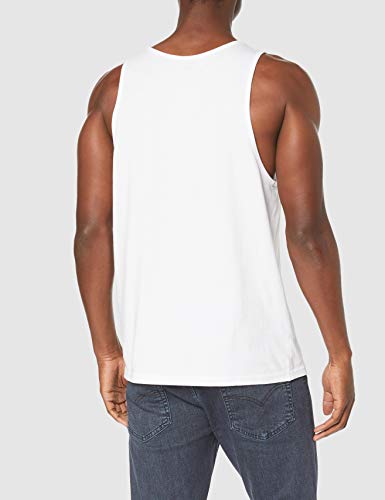 Levi's Graphic Top Camiseta Deportiva de Tirantes, Blanco (Hm Tank Ssnl White 0000), Large para Hombre