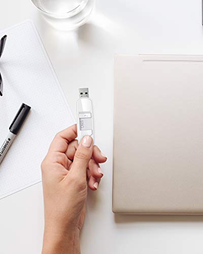 Lexar JumpDrive S75 - Memoria USB 3.0 de 256 GB, color blanco