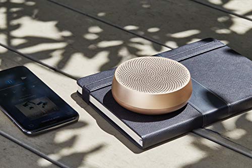 Lexon Mini L - Altavoz Bluetooth, Color Dorado