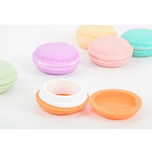 Liapianyun 6 Pcs Mini Bolso Cosmético, Auriculares Bolsillo Drogas Joyas Pendientes Anillo De Almacenamiento De 9 Colores Diferentes,1