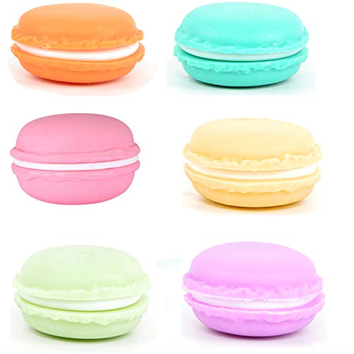 Liapianyun 6 Pcs Mini Bolso Cosmético, Auriculares Bolsillo Drogas Joyas Pendientes Anillo De Almacenamiento De 9 Colores Diferentes,1