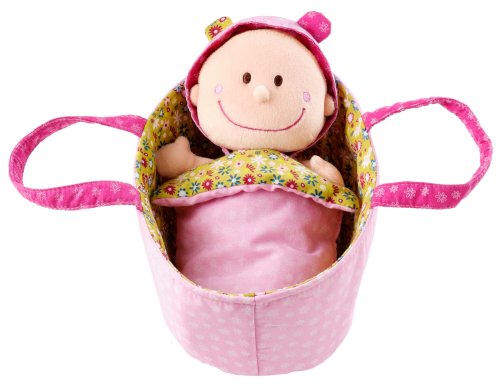 LILLIPUTIENS 86063 Baby Chloe - Muñeca en cestita