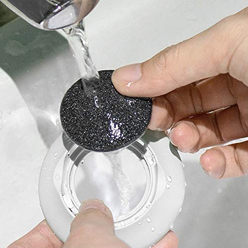 Lima Electrónica para Durezas Pies, elimina fácilmente callos y piel, Electrica Pedicura Pies Vac utiliza un vacío incorporado.