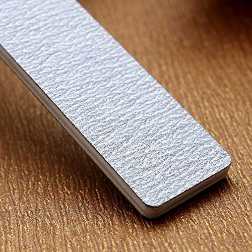 Limas de uñas de gel acrílico de doble cara para manicura, tamaño 100/180, 10 unidades