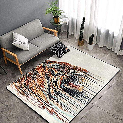 Lindsay Gosse Ace of Spades Puker Card Style Alfombra de Cocina Negra Alfombra de Espuma de Memoria Alfombrilla para el Piso, Alfombra de baño de Secado rápido Alfombras peludas Alfombrilla de pie