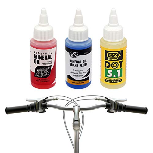 lingzhuo-shop El Aceite Mineral de líquido de Frenos Dot Universal Oil es Adecuado para Todos los Sistemas de Frenos de Las Bicicletas de montaña