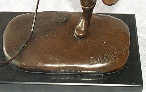 linoows G51: Escultura de Bronce, Peter Pan, Sculpture – Firmada G.F. para George framp Ton