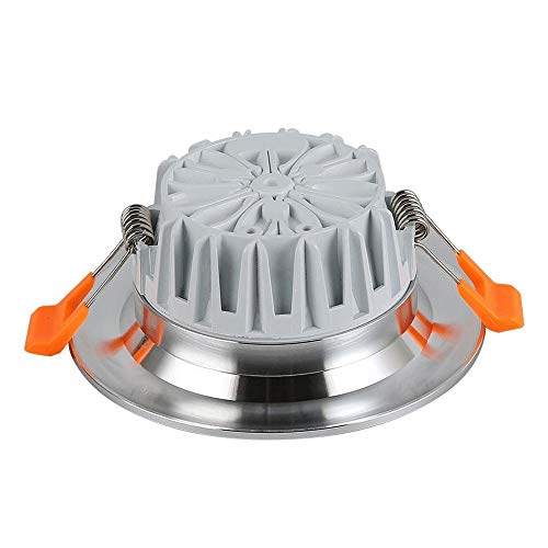 Lionze Proyectores empotrables Redondos Ultra Delgados de la lámpara del Techo LED de Downlight de Las Luces empotradas de Aluminio con el Conductor Incorporado para la Alameda Comercial