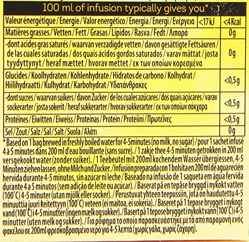 Lipton Pirámide Infusión Morocco de Menta y Canela - 20 bolsitas