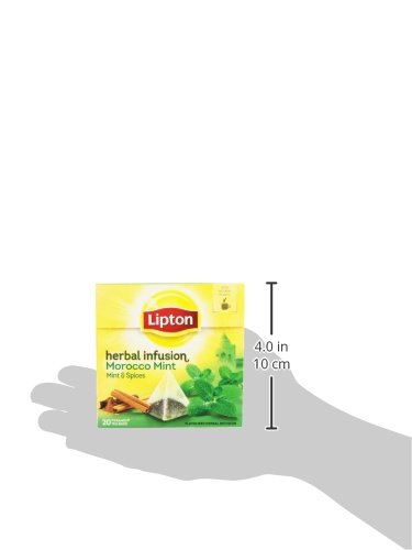 Lipton Pirámide Infusión Morocco de Menta y Canela - 20 bolsitas