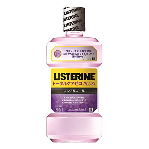 LISTERINE [Quasi Drug] Medicinal Listerine Mouthwash Total Care Zero Plus Sterilization of Causative Bacteria 500mL