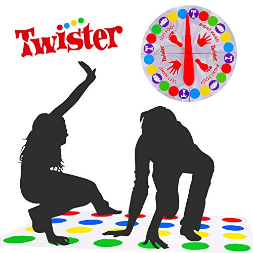 LIULIUKEJIJuegos de Mesa , Twister, Twister Game para ejercitar el Equilibrio y la flexibilidad, Juego de Mesa para armar, Juegos de Mesa Twister Game para familias / niños / Adultos