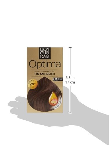 LLONGUERAS OPTIMA tinte Chocolate Bombón Nº 6,41 caja 1 ud